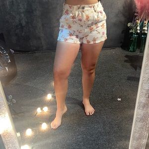 American eagle pleated high rise shortie